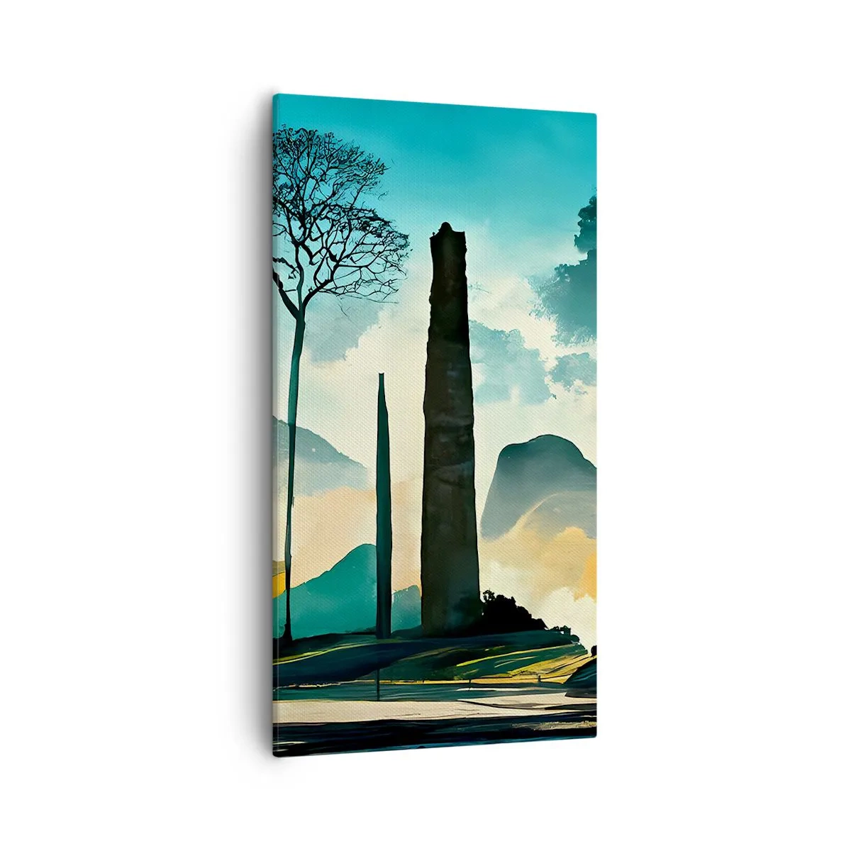 Obraz na plátně - Výš a výš - 55x100 cm