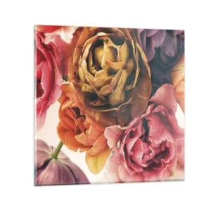 Obraz na skle - Oslava života - 40x40 cm