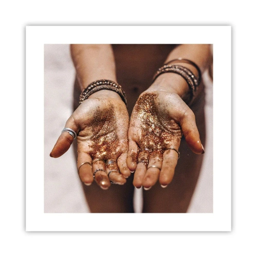 Plakát - Dárek pro tebe - 40x40 cm