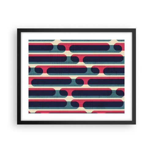 Plakát v černém rámu - Dovnitř a dopředu - 50x40 cm