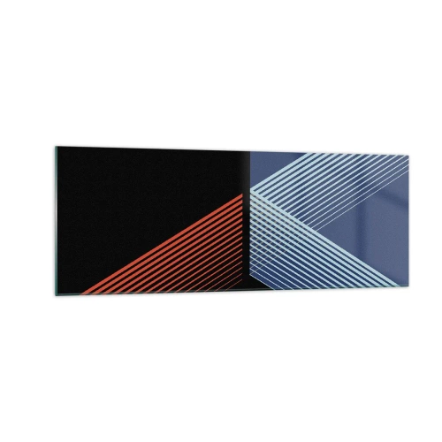 Obraz na skle - Jednoduchý příběh - 140x50 cm