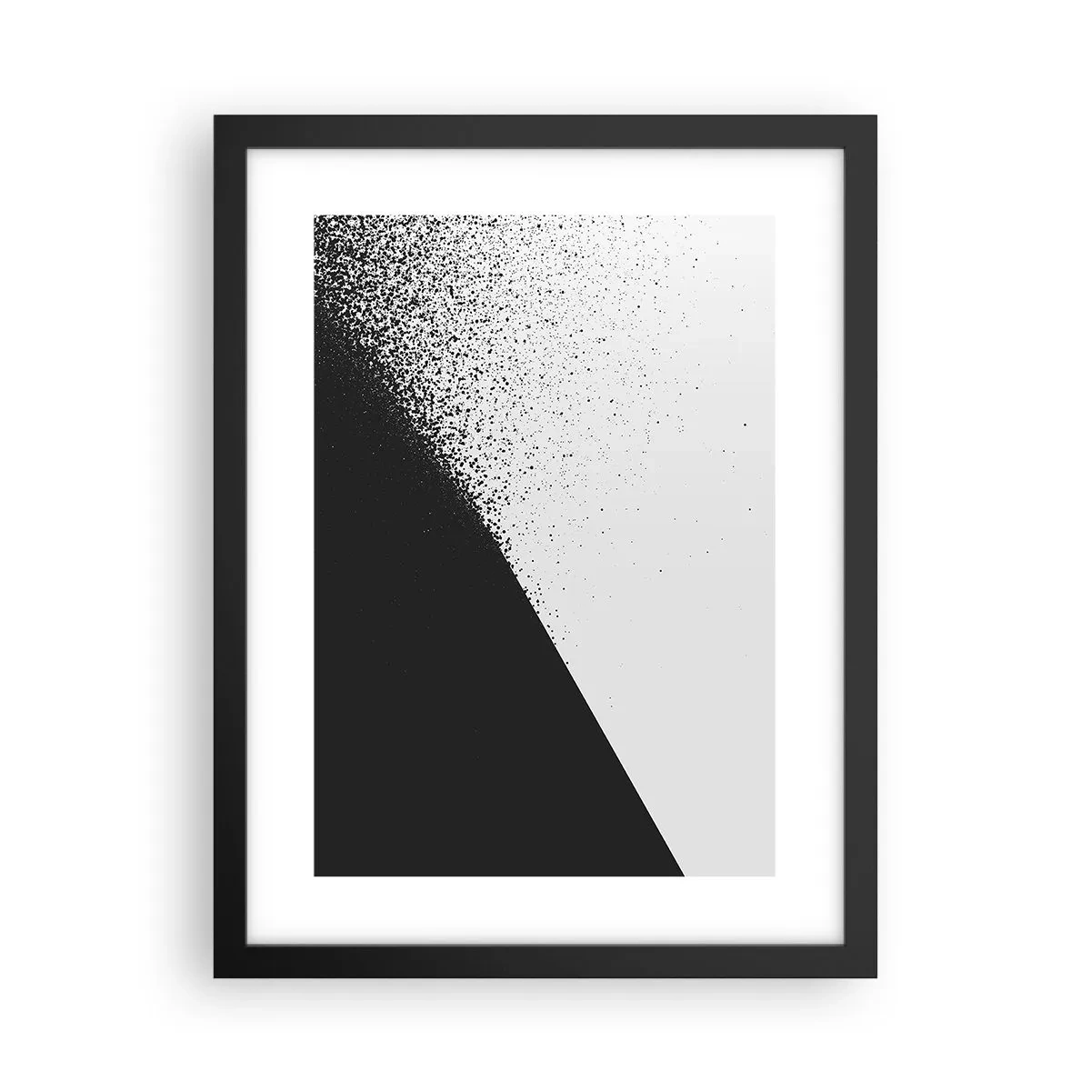 Plakát v černém rámu - Rychleji a rychleji, více a více - 30x40 cm