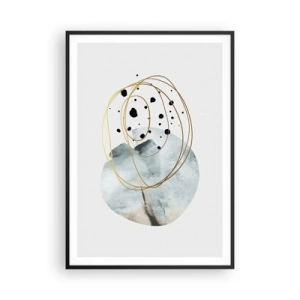 Plakát v černém rámu - V objetí prostoru - 70x100 cm