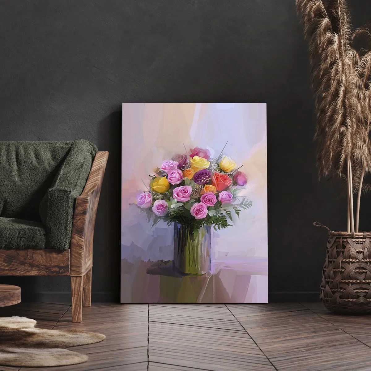 Obraz na plátně - Zachycená krása - 50x70 cm