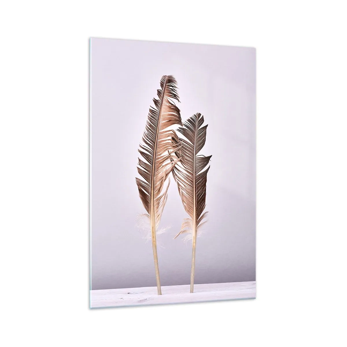 Obraz na skle - Proti nicotě - 70x100 cm