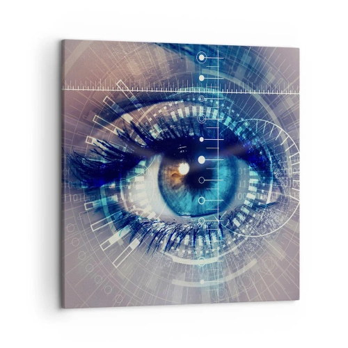 Obraz na plátně - Myslíš si, že mě znáš - 50x50 cm