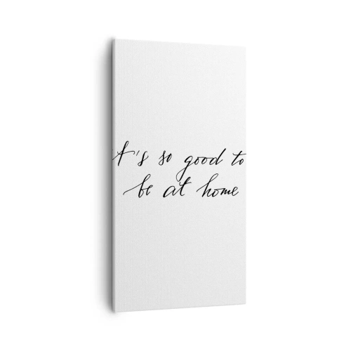 Obraz na plátně - Celá pravda - 55x100 cm