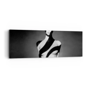 Obraz na plátně - V záři i ve stínu - 90x30 cm