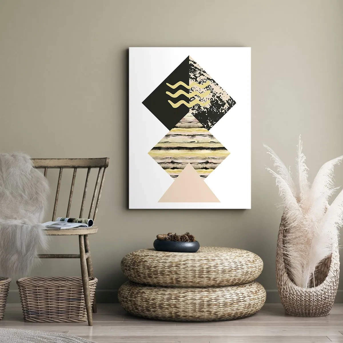 Obraz na plátně - Není to tak jednoduché - 55x100 cm