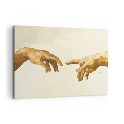 Obraz na plátně - Božská geometrie - 100x70 cm