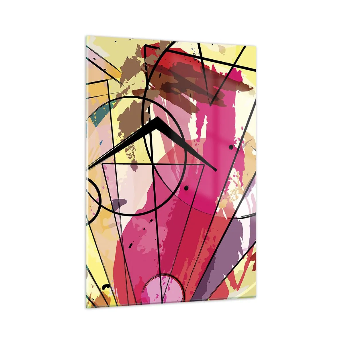 Obraz na skle - Výbuch - 50x70 cm