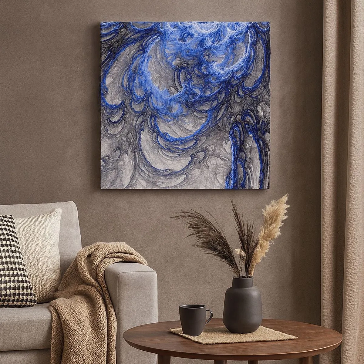 Obraz na plátně - Zrod vlny - 30x30 cm