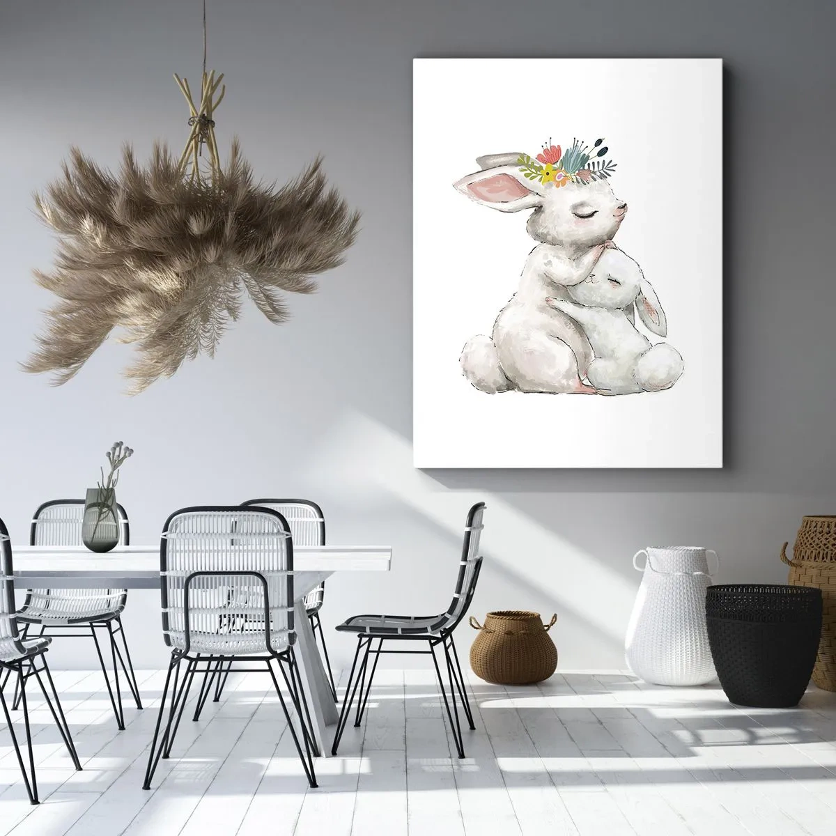 Obraz na plátně - Nejlepší je u mámy - 50x70 cm
