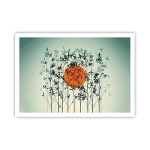 Plakát - Japonské slunce - 100x70 cm