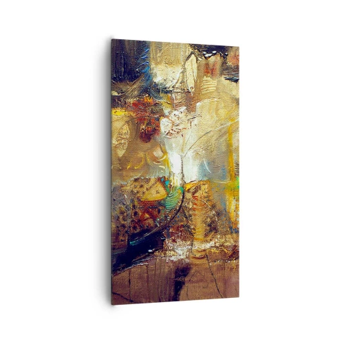 Obraz na plátně - Zima, tepleji, horko - 65x120 cm