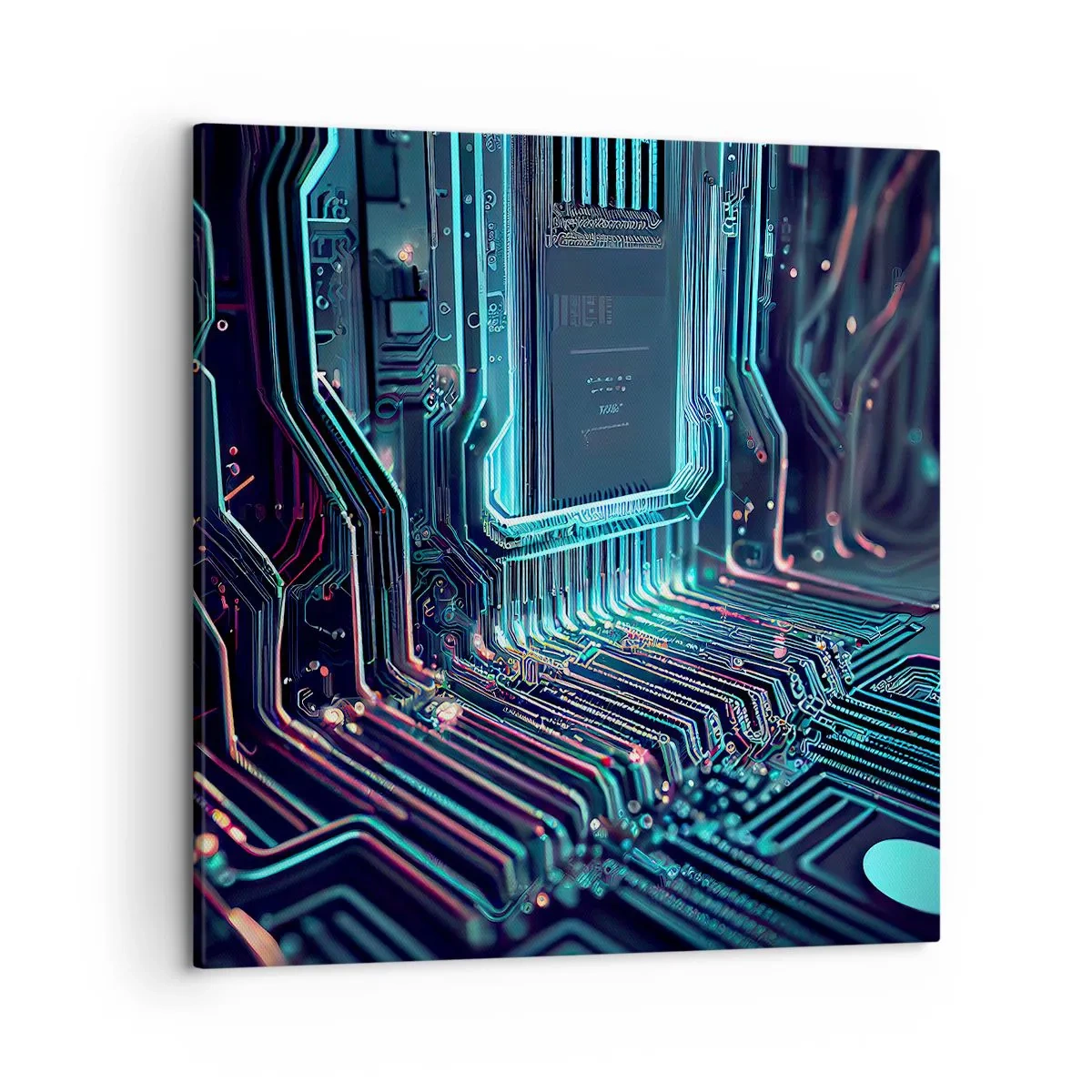 Obraz na plátně - Jen tak přemýšlím… - 50x50 cm