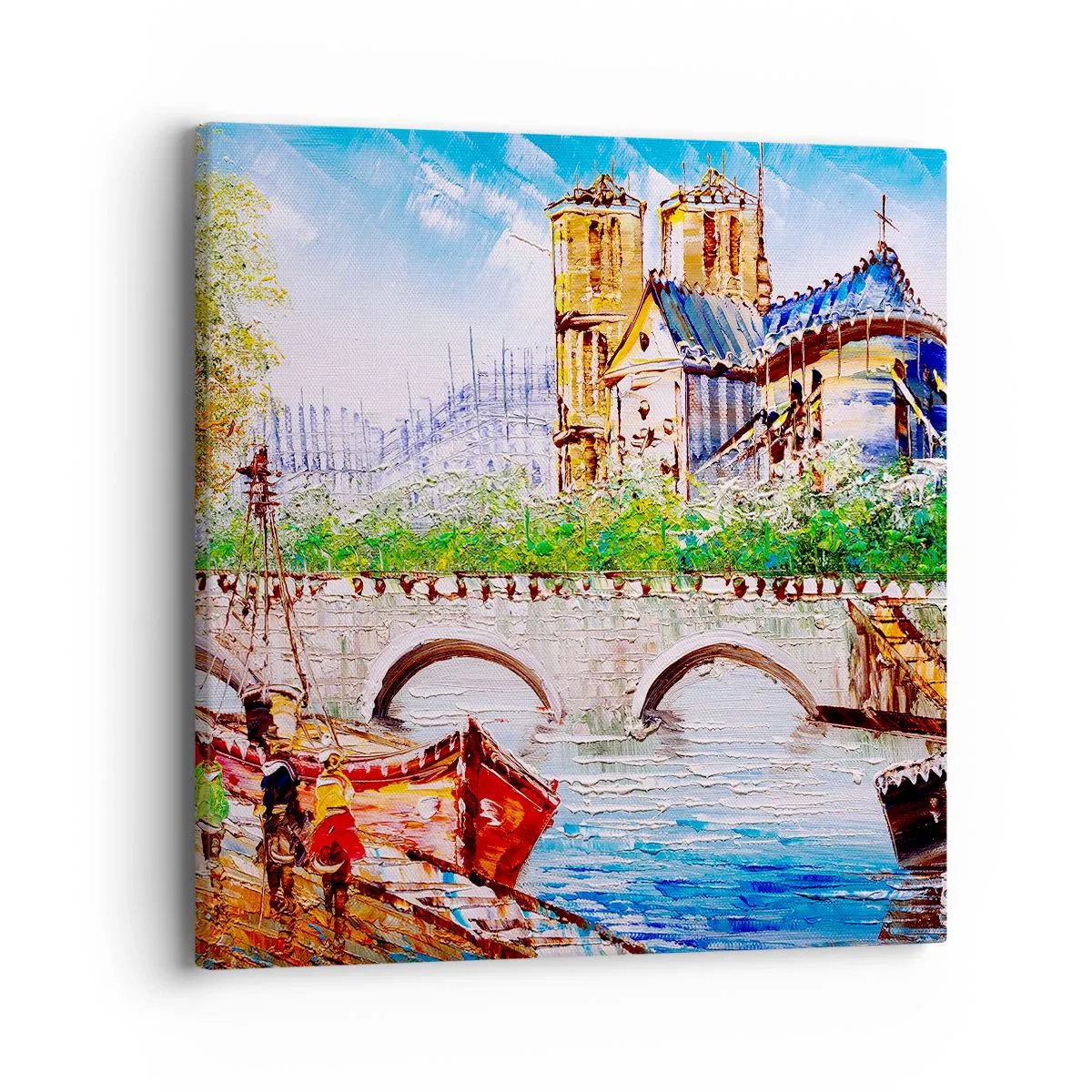 Obraz na plátně - Jejich čas nikdy nepomíjí - 40x40 cm