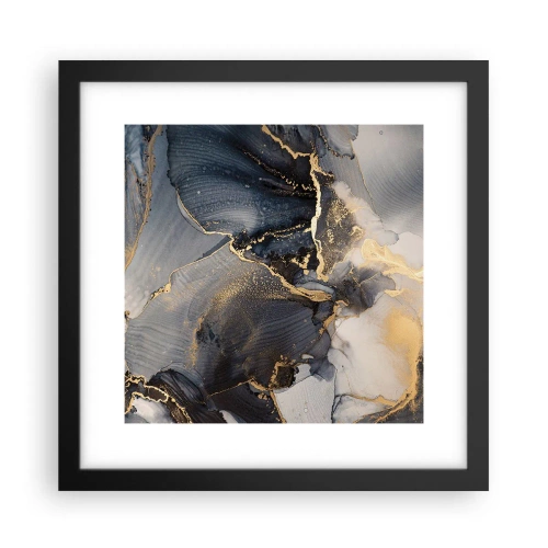 Plakát v černém rámu - Život kamene - 30x30 cm