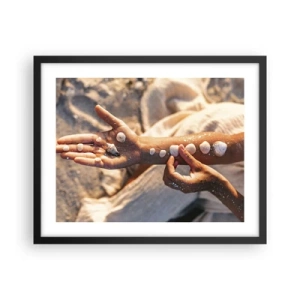 Plakát v černém rámu - Krása na dosah - 50x40 cm