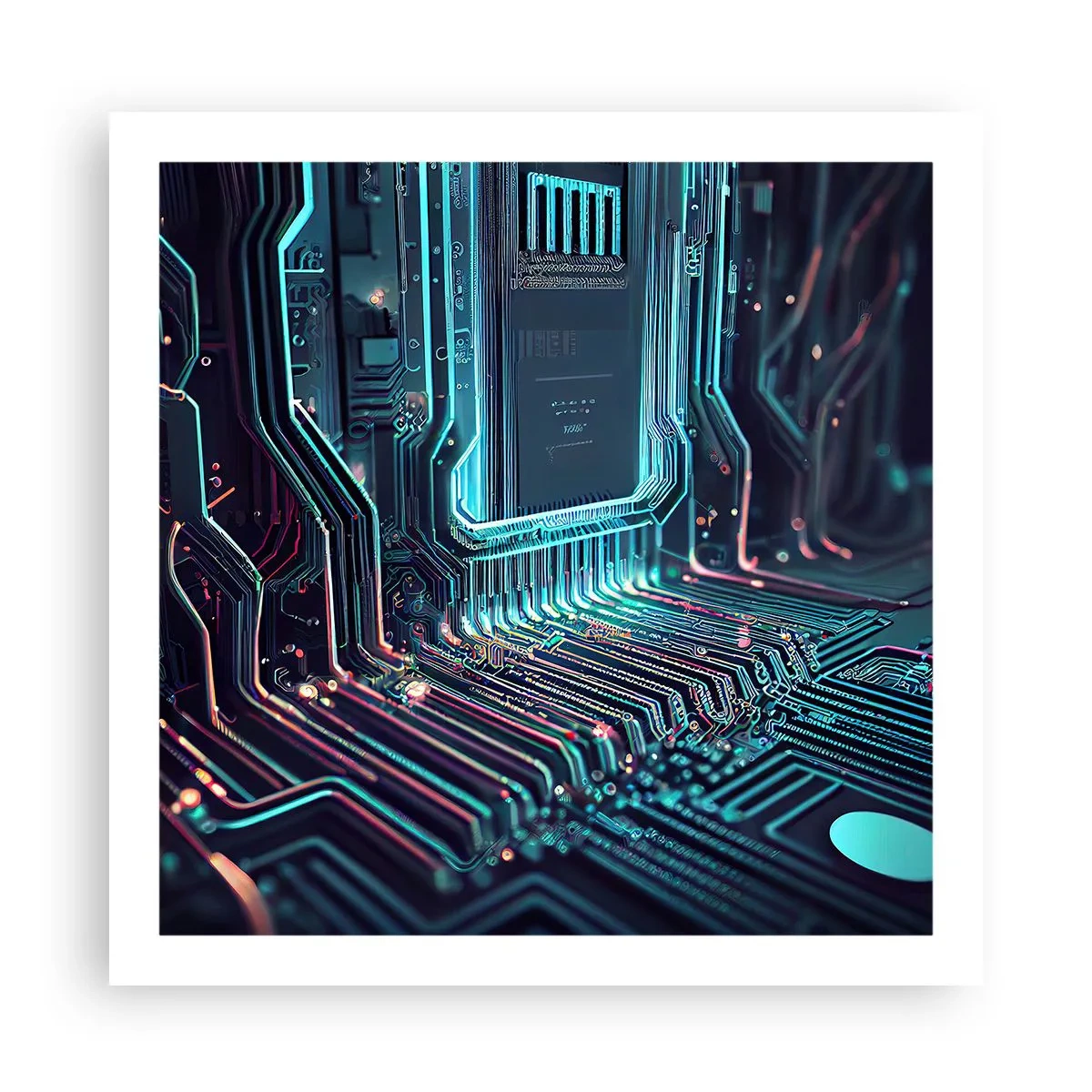 Plakát - Jen tak přemýšlím… - 60x60 cm