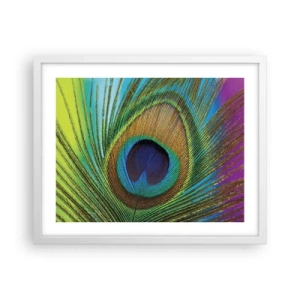 Plakát v bílém rámu - Tváří v tvář - 50x40 cm