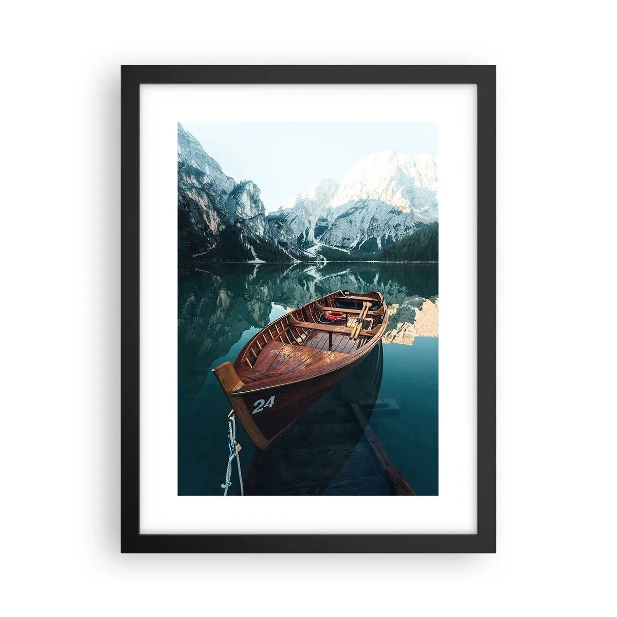 Plakát v černém rámu - Jako namalované na skle - 30x40 cm