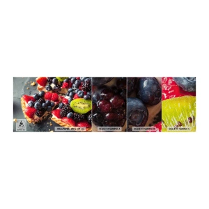 Vzor Fototapety Premium Sand - Dolce vita! - Gastronomie, Dort s ovocem, Dort - 100x30 cm