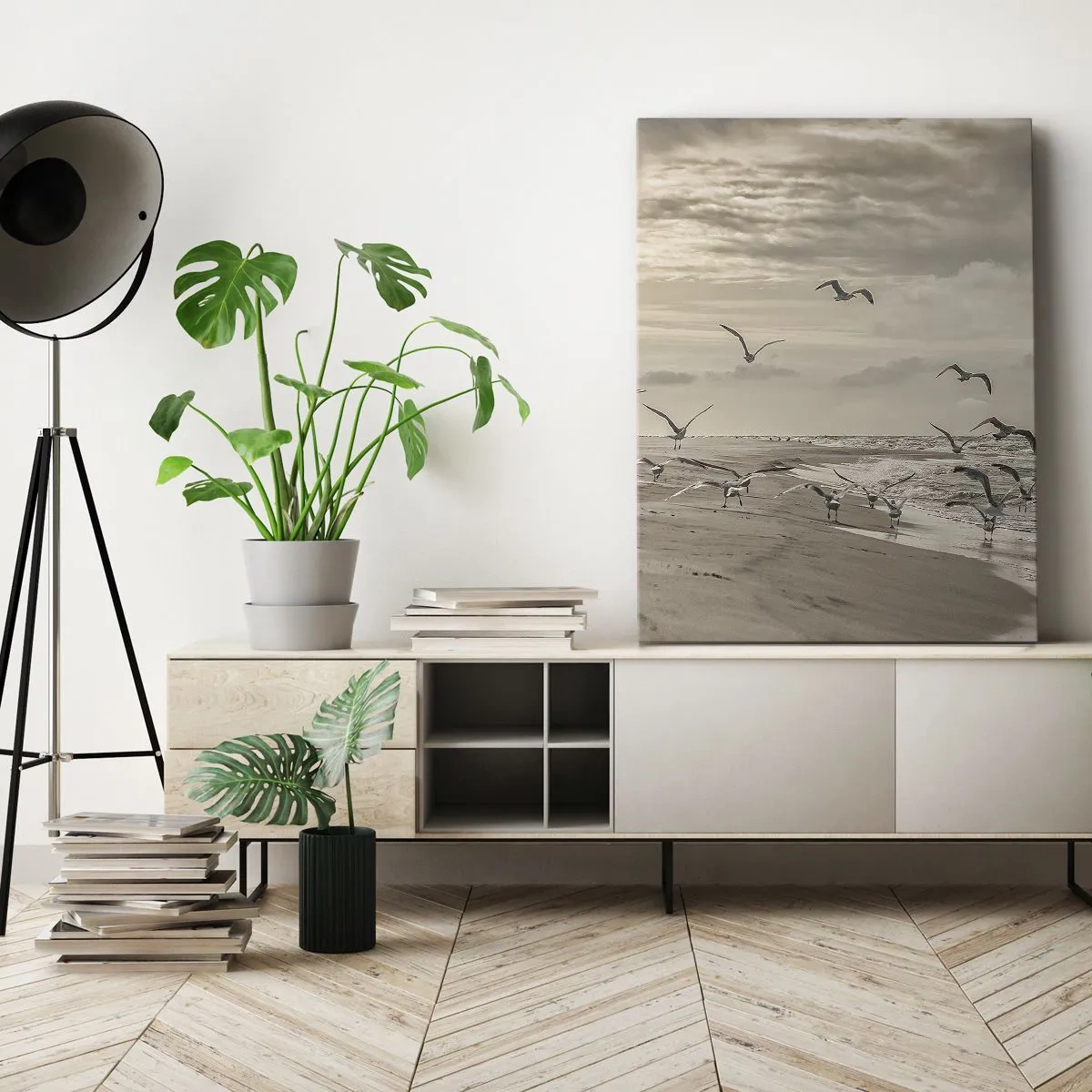 Obraz na plátně - Šumění moře, zpěv ptáků - 50x70 cm