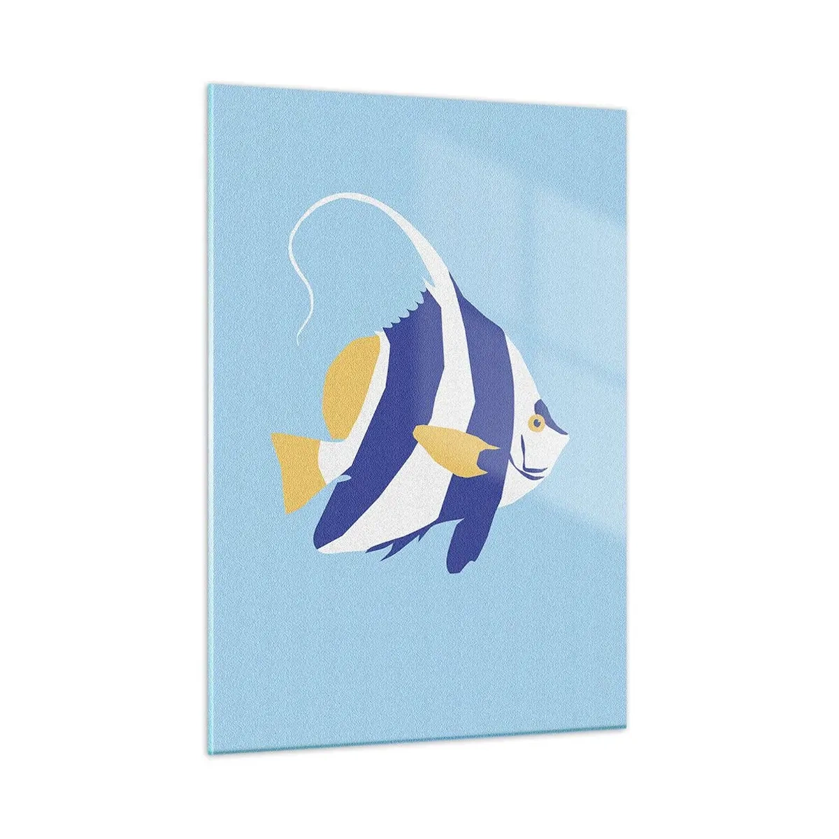 Obraz na skle - Miss tropických vod - 50x70 cm