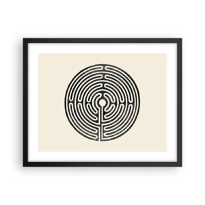 Plakát v černém rámu - Tajemný řád - 50x40 cm