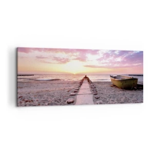 Obraz na plátně - Okamžik hlubokého prožitku - 100x40 cm
