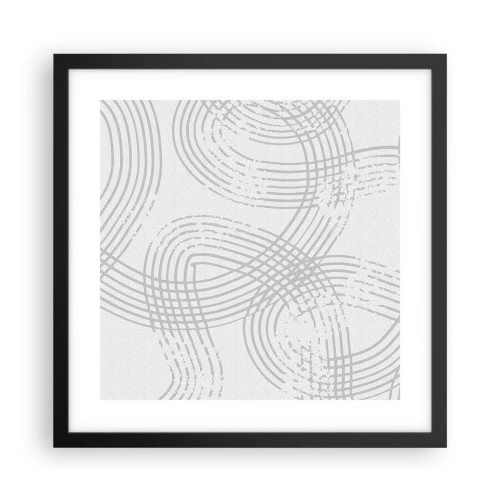 Plakát v černém rámu - Snadné východisko neexistuje - 40x40 cm