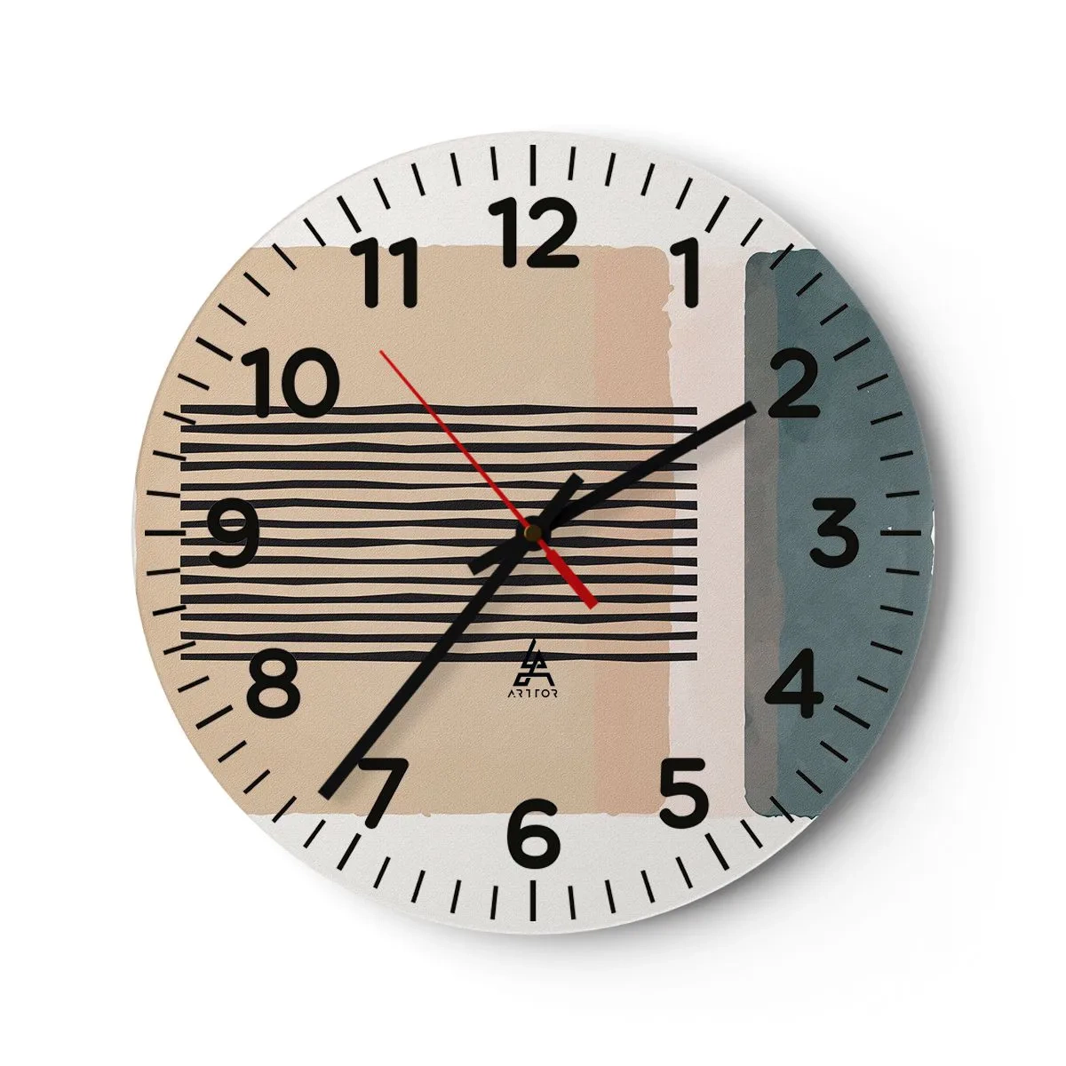 Nástěnné hodiny - Všechno v pořádku - 40x40 cm