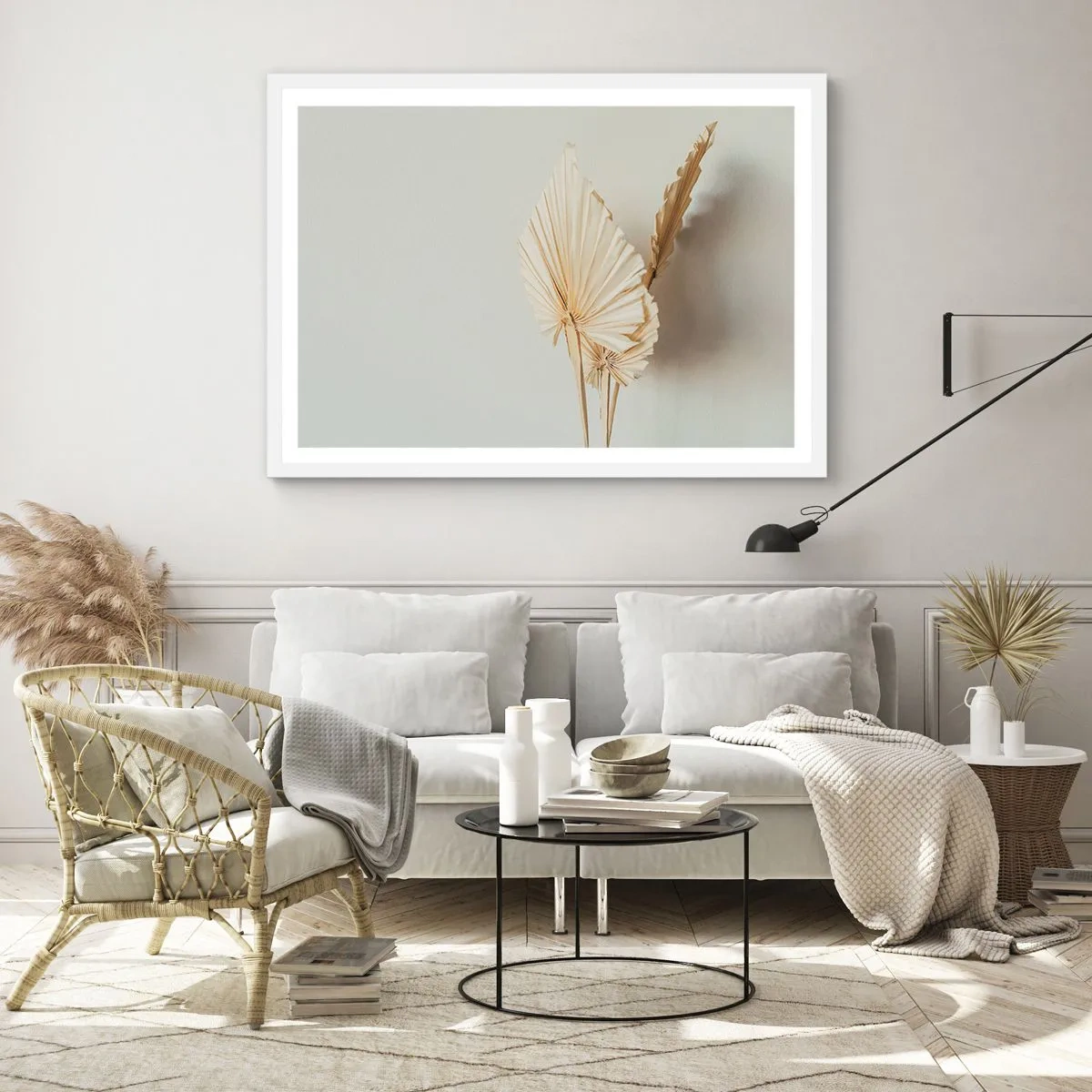 Plakát v bílém rámu - Když potřebuješ útěchu - 91x61 cm