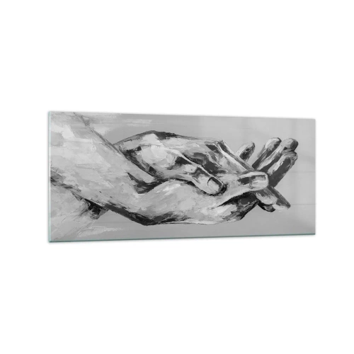 Obraz na skle - Začátek… - 120x50 cm