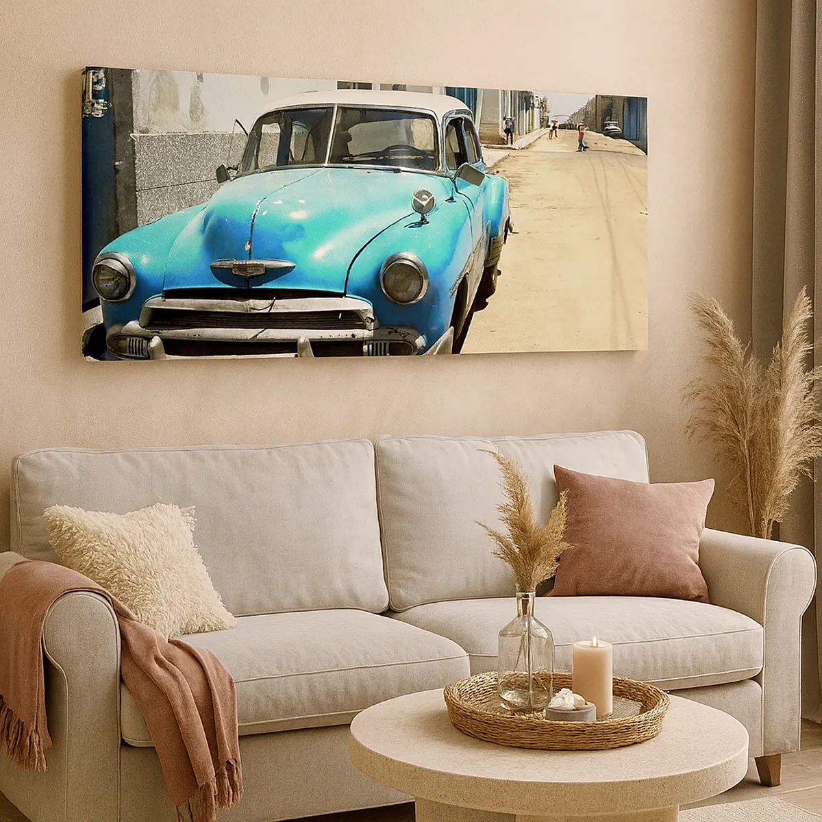 Obraz na plátně - Evviva Cuba! - 30x30 cm