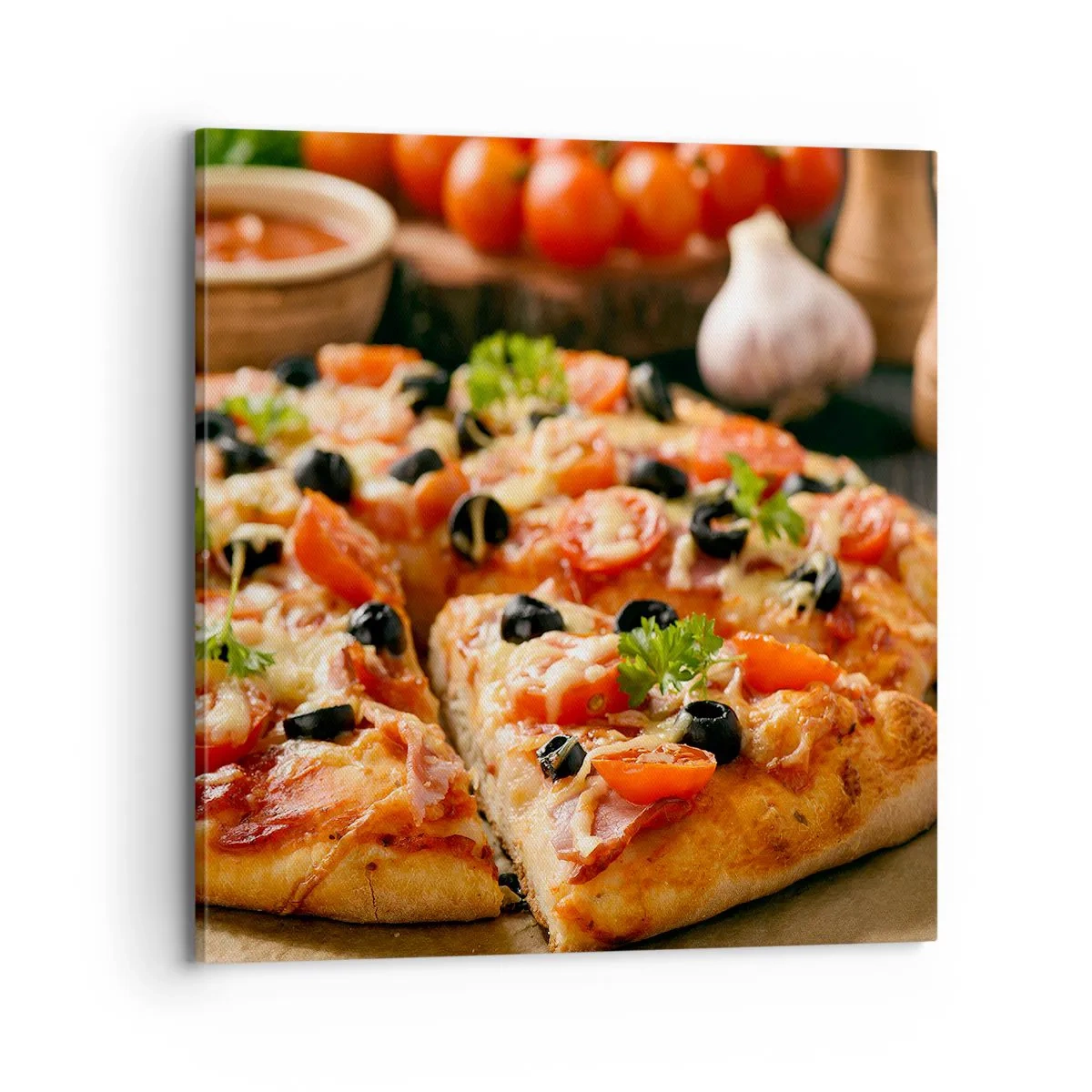 Obraz na plátně - Opět jsi měl štěstí - 70x70 cm