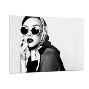 Obraz na skle - Pozdravy z 60. let - 120x80 cm