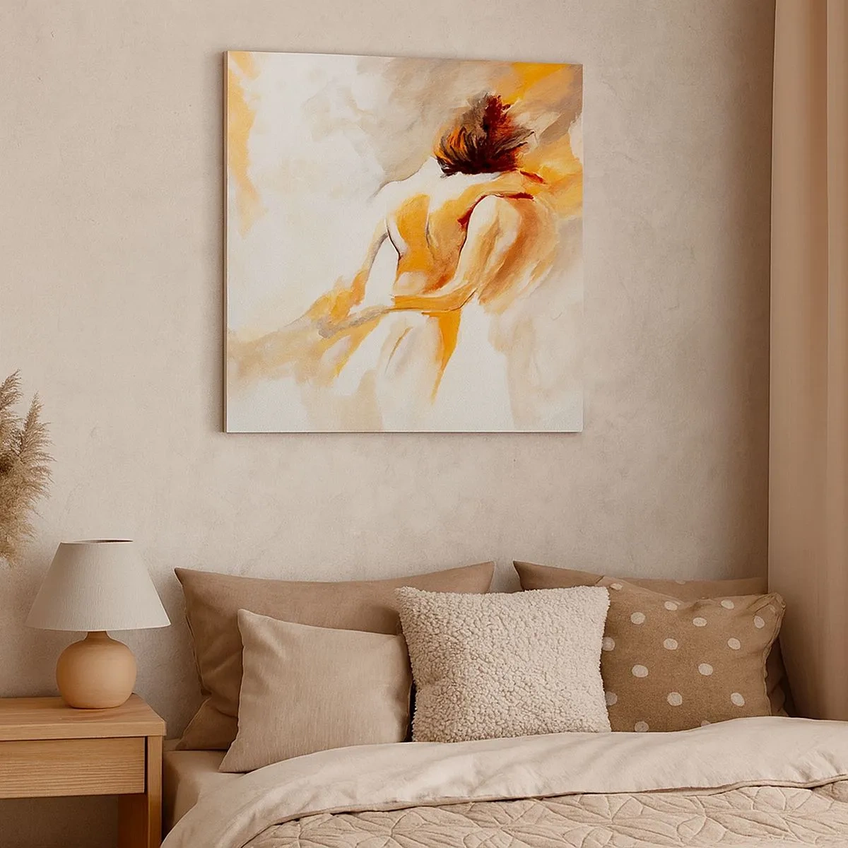 Obraz na plátně - Blízkost v nebi - 30x30 cm