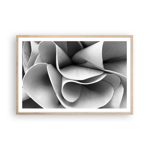 Plakát v rámu světlý dub - Děje se ve vesmíru - 91x61 cm