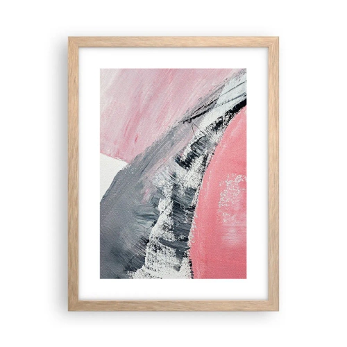 Plakát v rámu světlý dub - Sladěná kompozice - 30x40 cm