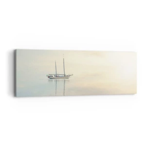 Obraz na plátně - V moři ticha - 90x30 cm