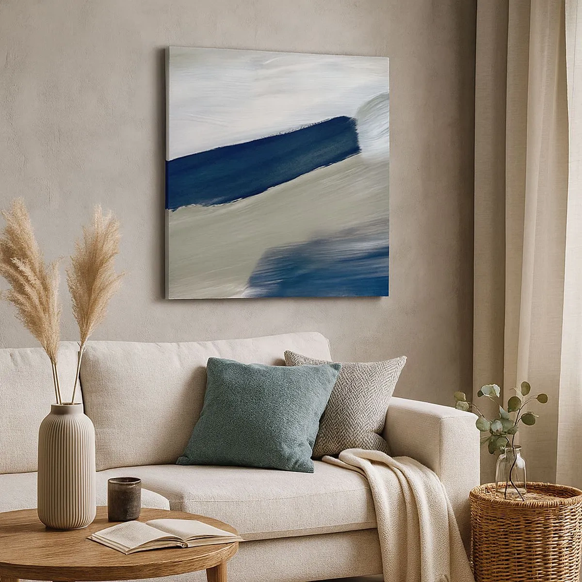 Obraz na plátně - Setkání s bílou - 30x30 cm