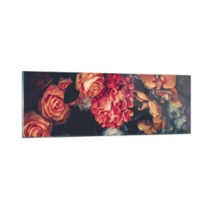 Obraz na skle - Jako u holandských mistrů - 90x30 cm
