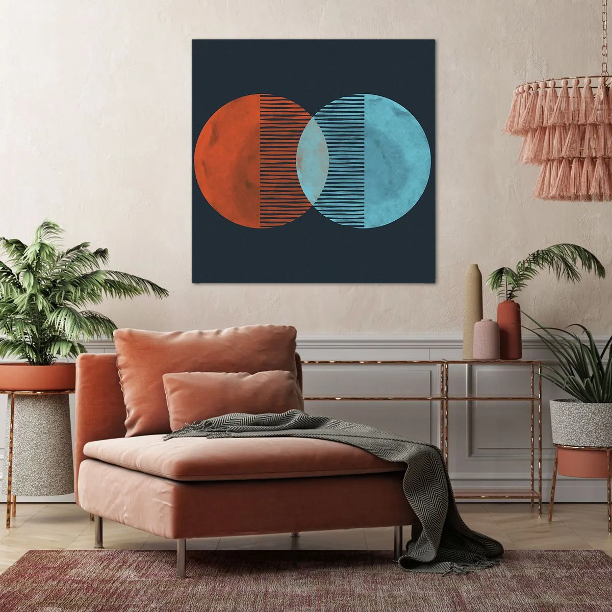 Obraz na plátně - Astronomická fantazie - 60x60 cm