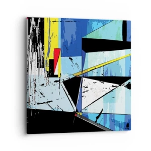 Obraz na plátně - Dívat se na svět z úhlu… - 30x30 cm