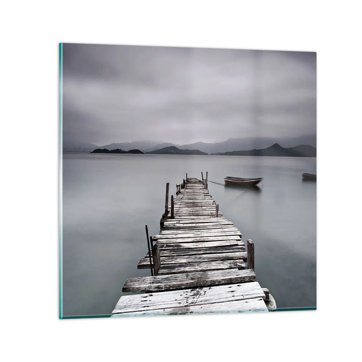 Obraz na skle - Zítra můžeš vyrazit - 70x70 cm