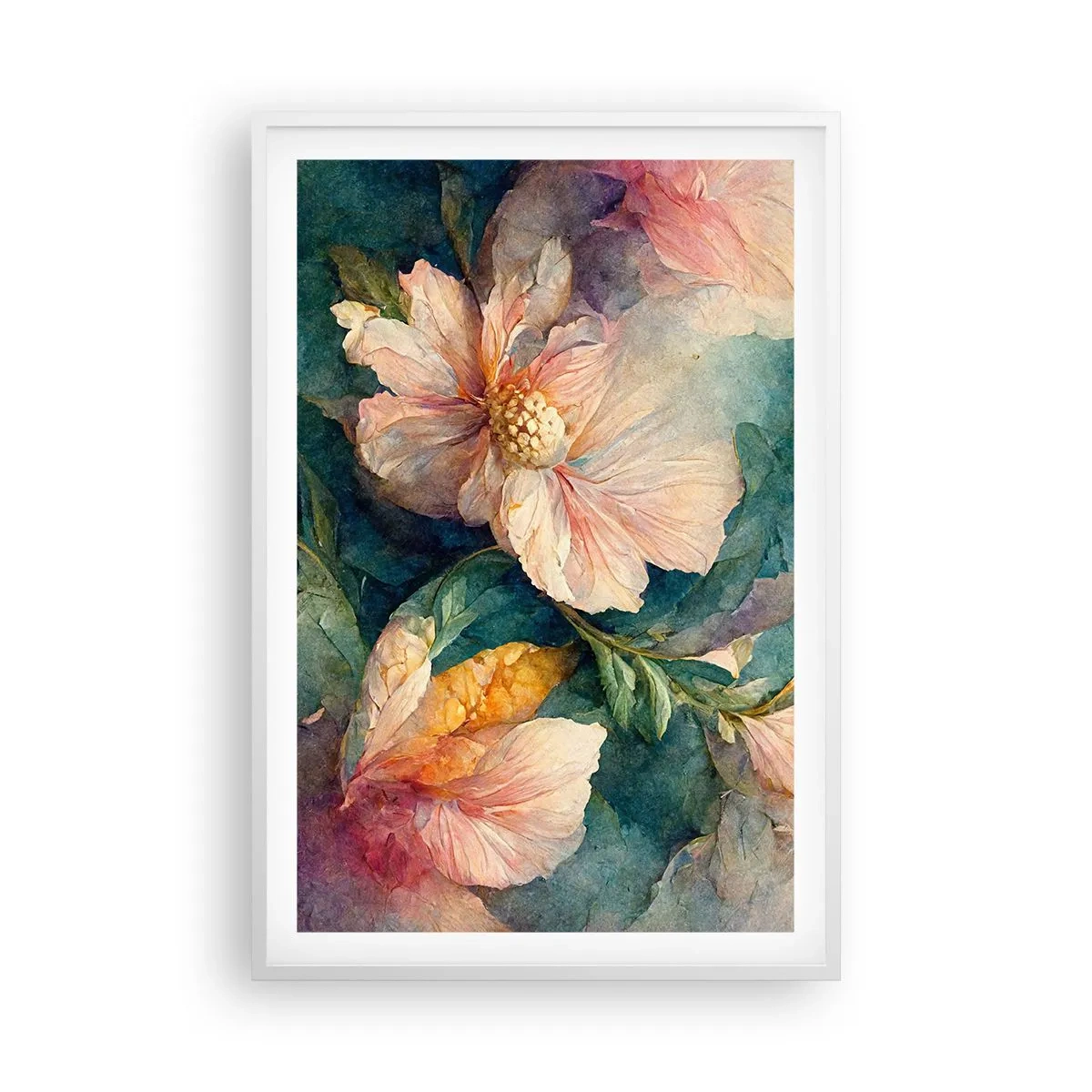 Plakát v bílém rámu - Čirá subtilnost - 61x91 cm