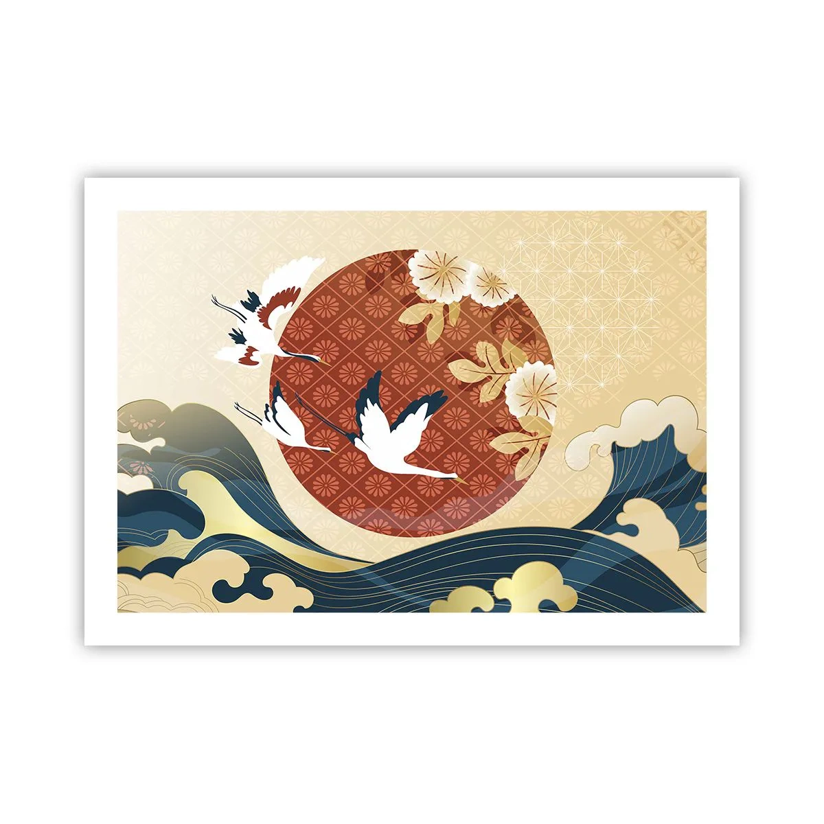 Plakát - Japonská pohádka - 70x50 cm