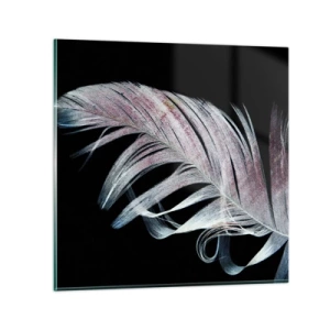 Obraz na skle - Přemýšlejte o dotyku - 70x70 cm